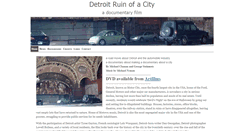 Desktop Screenshot of detroitruinofacity.com